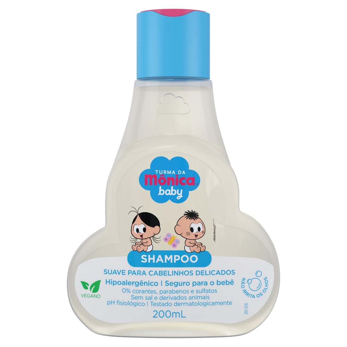 Shampoo Suave Turma Da Mônica Baby Frasco 200ml
