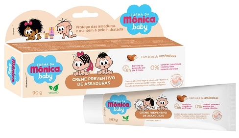 Cr Prev.assaduras Turma Da Monica 90g Amendoas