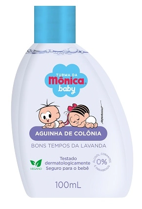 água De Colônia Bons Tempos Da Lavanda Turma Da Mônica Baby Frasco 100ml