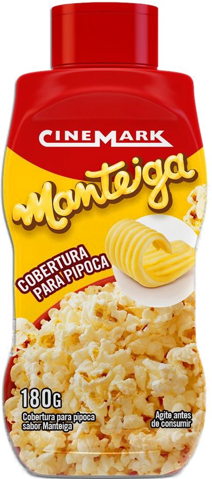 Cobertura P/pipoca Cinemark 180g Manteiga