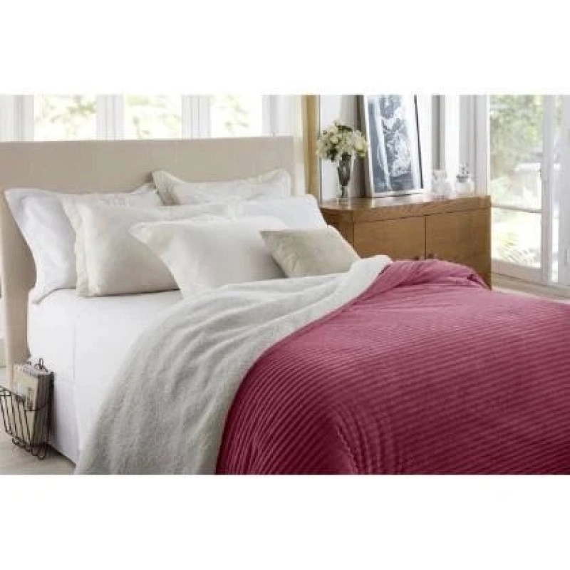 Cobertor Boreal Liso Cinta Sortida Casal 1.80mx2.20m 0700293.0018.0369