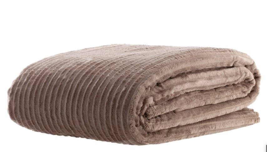 Cobertor Home Design Luster Solt Taupe 1.50x2.00m 730.294 Fatex