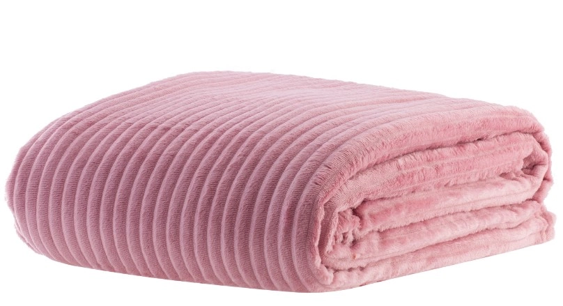 Cobertor Home Design Luster Casal Rosa Antigo 1.80x2.20m 0018.0080 Fat