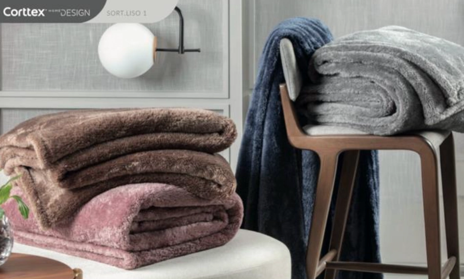 Cobertor Aspen King Liso Sort1 240x260cm 752.0078.3714 Fatex