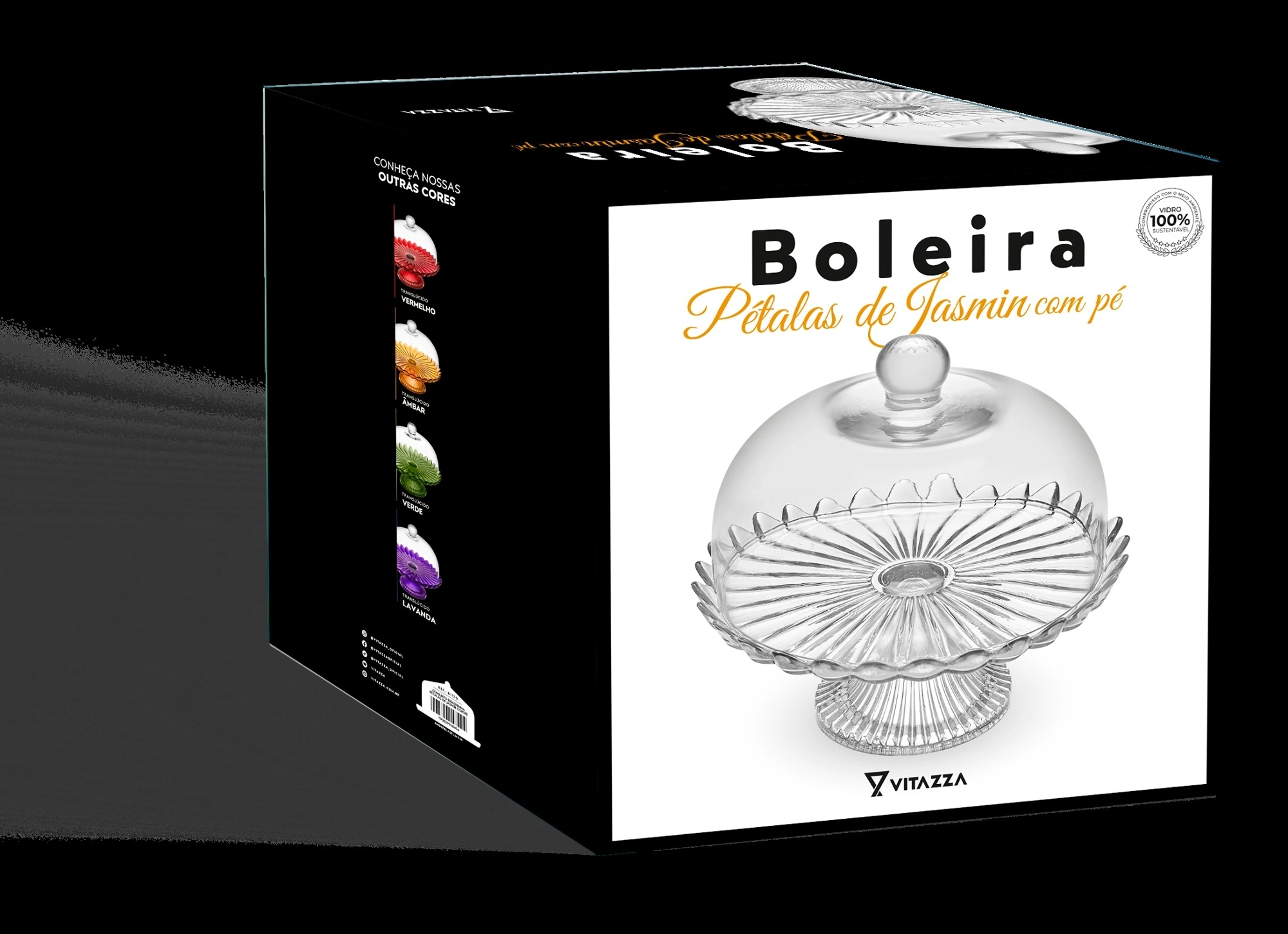 Boleirinha Pe Petalas Jasmim Natural Cx Presente Black B1730 Vitzza