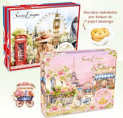Bisc.sta Edwirges Danish Butter Cookies 160g