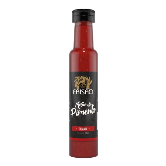 Molho Pimenta Verm Picante Faisao 200ml