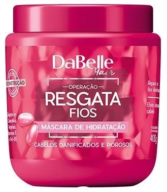 Máscara De Hidratação Dabelle Hair Intense Resgata Fios Pote 400g