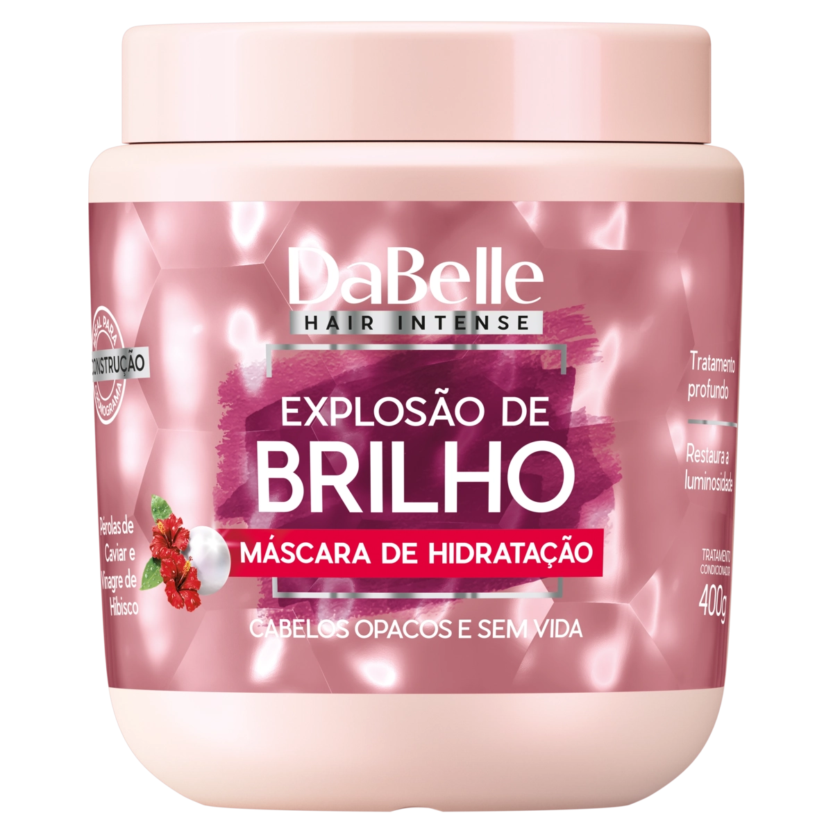 Masc. Hidr.dabelle 400g Explosao De Brilho