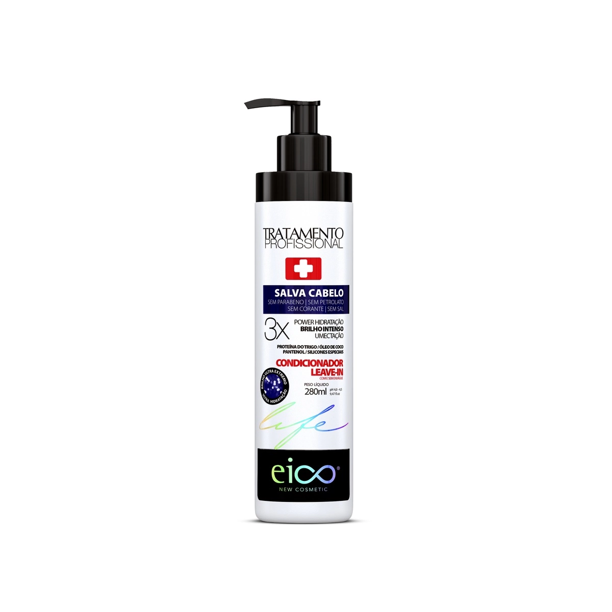 Condicionador Eico Leave In Salva Cabelo 280ml