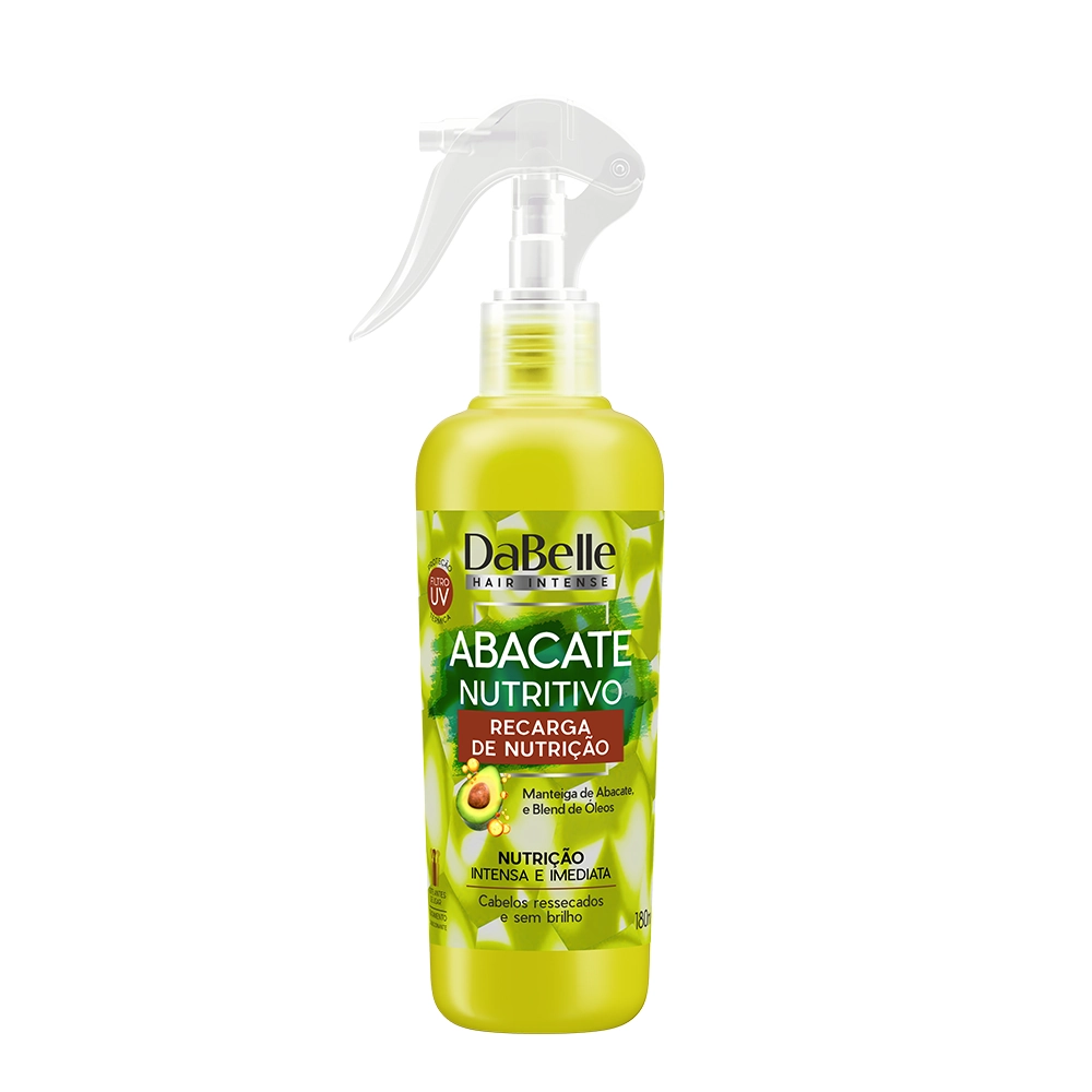 Fluido Dabelle Abacate Nutritivo Recarga De Nutricao 180ml