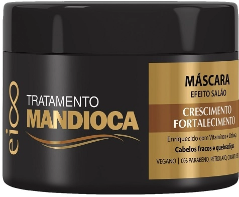 Máscara Eico Tratamento Mandioca Pote 270g