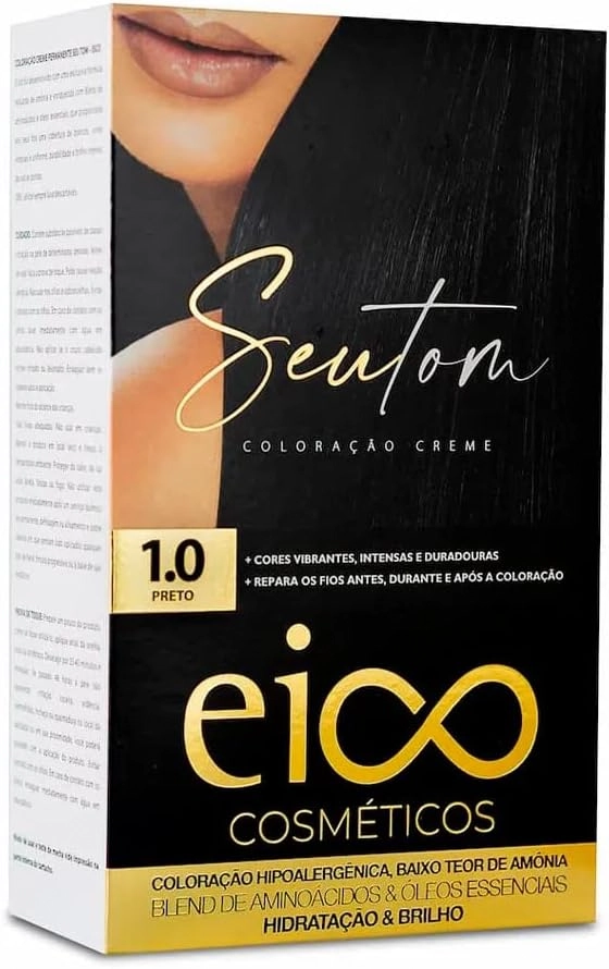 Tint Eico Seu Tom Kit 1.0 Preto