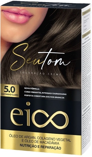 Tint Eico Seu Tom Kit 5.0 Castanho Claro