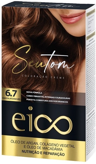 Tint Eico Seu Tom Kit 6.7 Chocolate Escuro