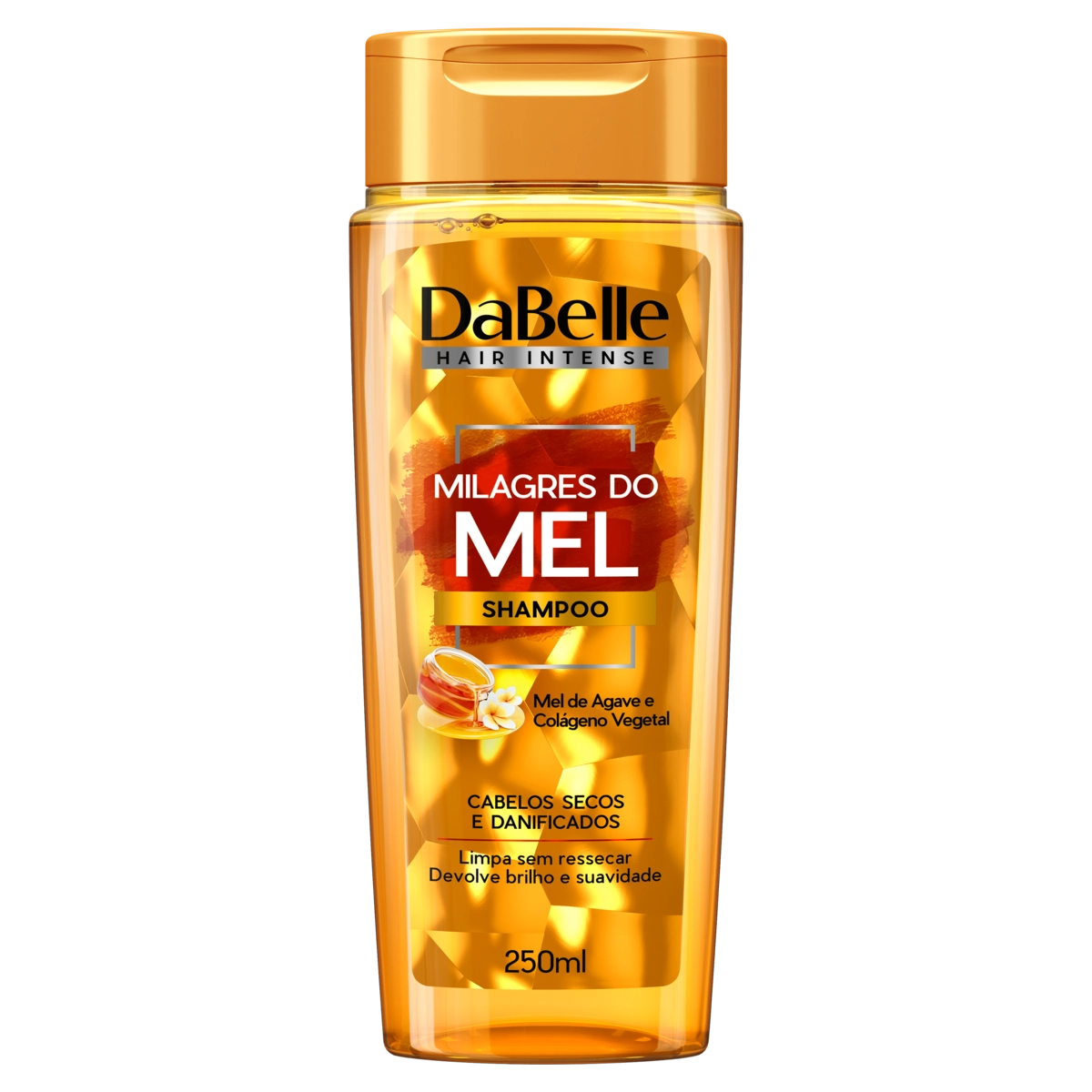 Shampoo Dabelle Hair Intense Milagres Do Mel Frasco 250ml