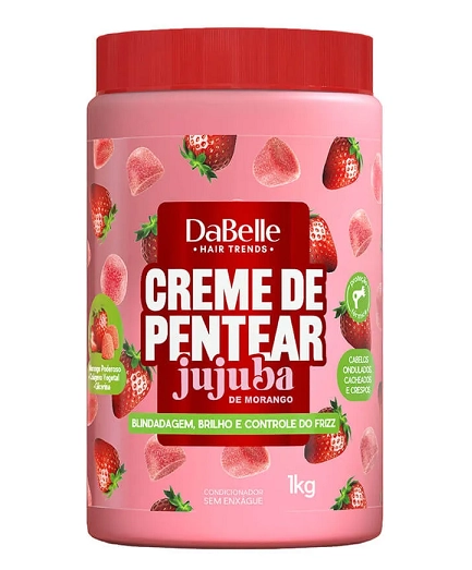 Cr Pentear Dabelle Jujuba De Morango 1kg Condicionador