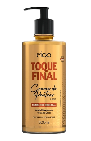 Eico Creme De Pentear Toque Final 500ml Condicionador