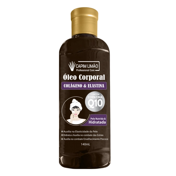 Oleo Corporal Capim Limao Colageno/ Elastina Q10 140ml