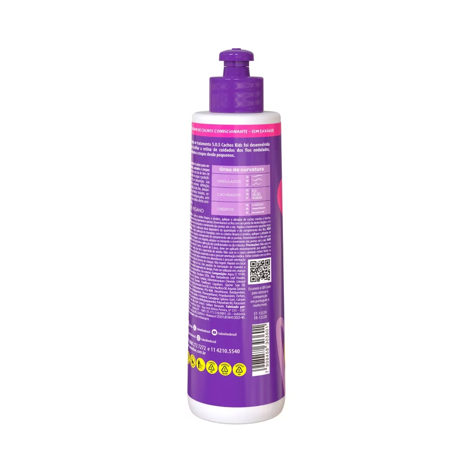 Ativ.salon Line S.o.s Cachos Kids 300ml Definicao