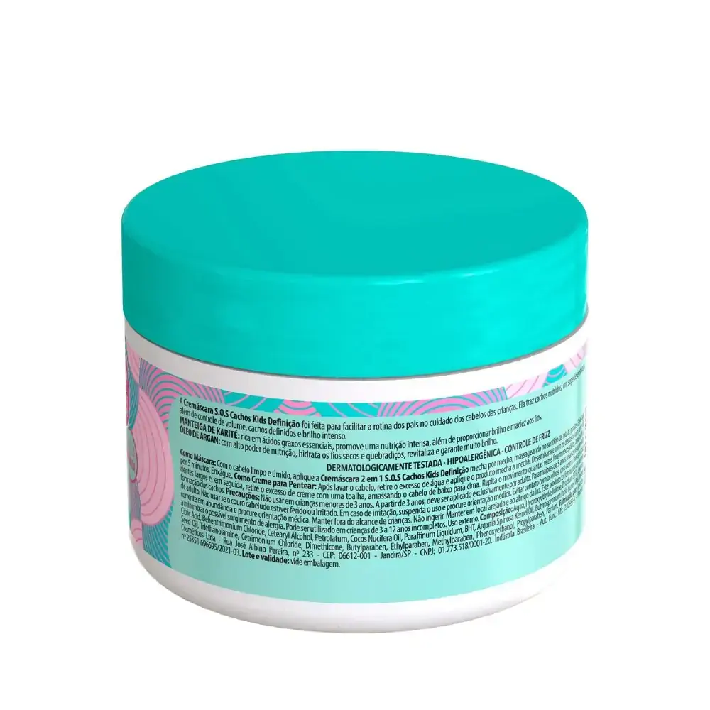 Cremasca Salon Line S.o.s Cachos Kids 300g Definicao