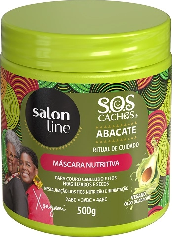 Masc Sos Salon Line 500g Abacate