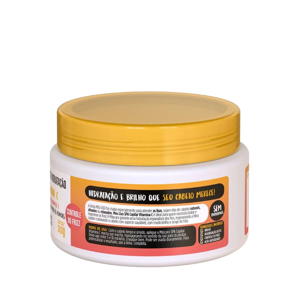 Masc Salon Line Meu Liso 300g Vitamina C