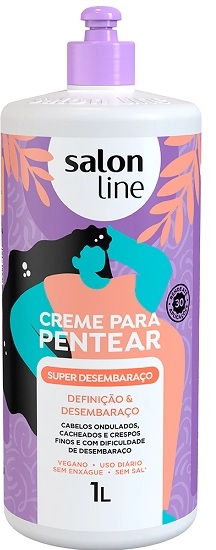 Creme P/pentear Salon Line Super Desembaraco 1l
