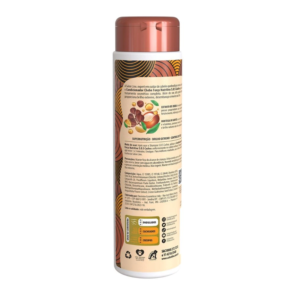 Condicionador Salon Line Sos Chebe 300ml