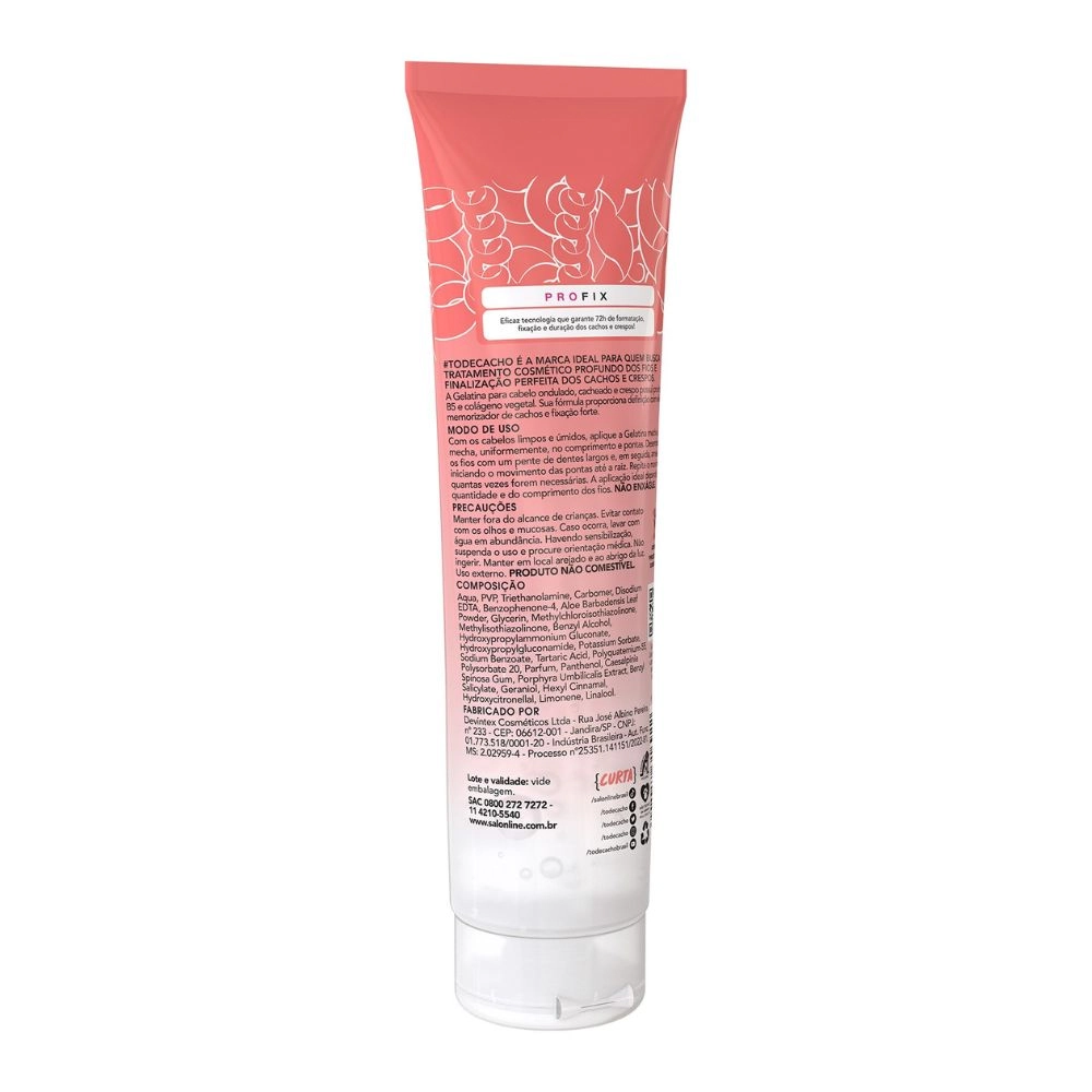 Salon Line Todecacho Gelatina Estiliz 280g Forte