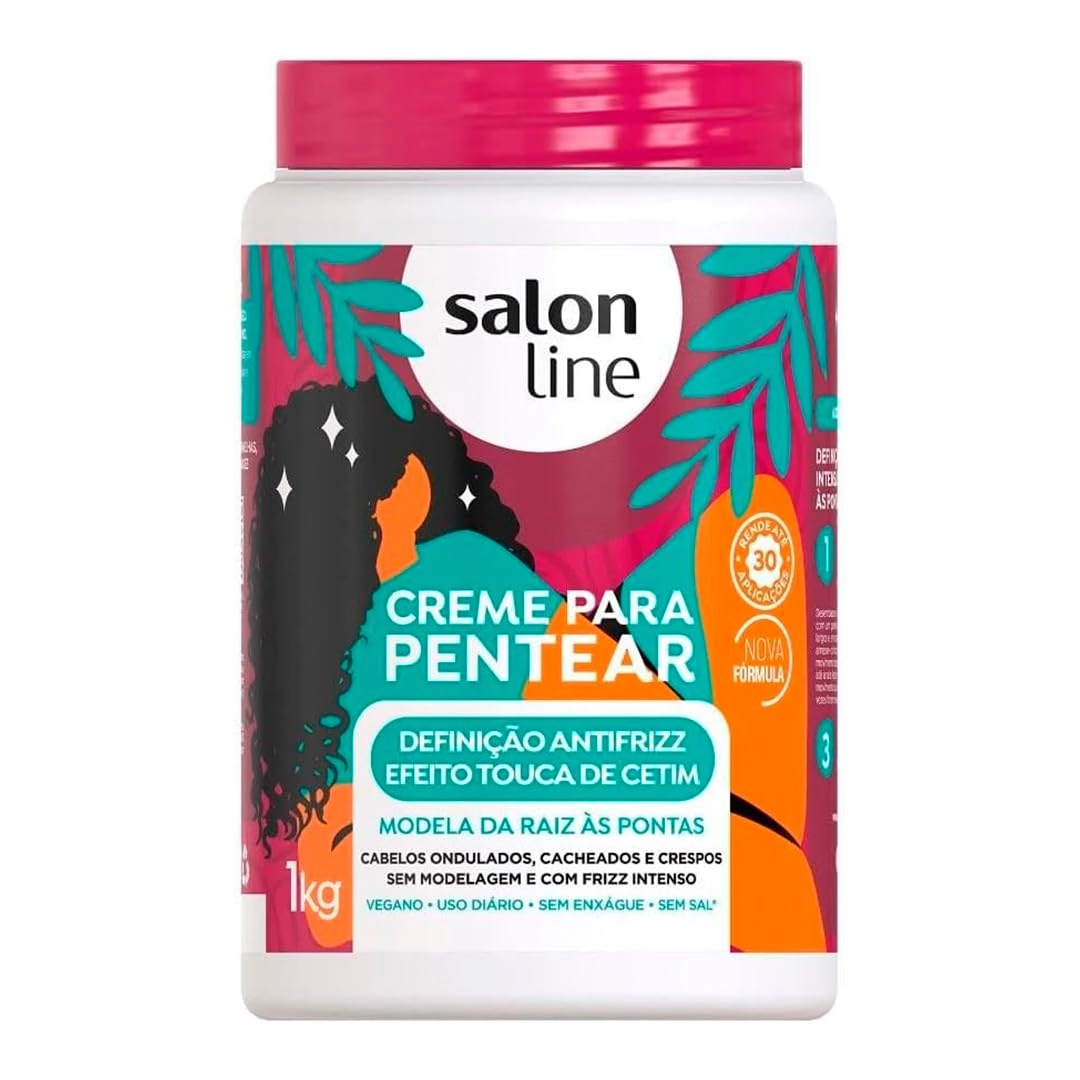 Salon Line Sl Cr Pentear 1kg Antifrizz