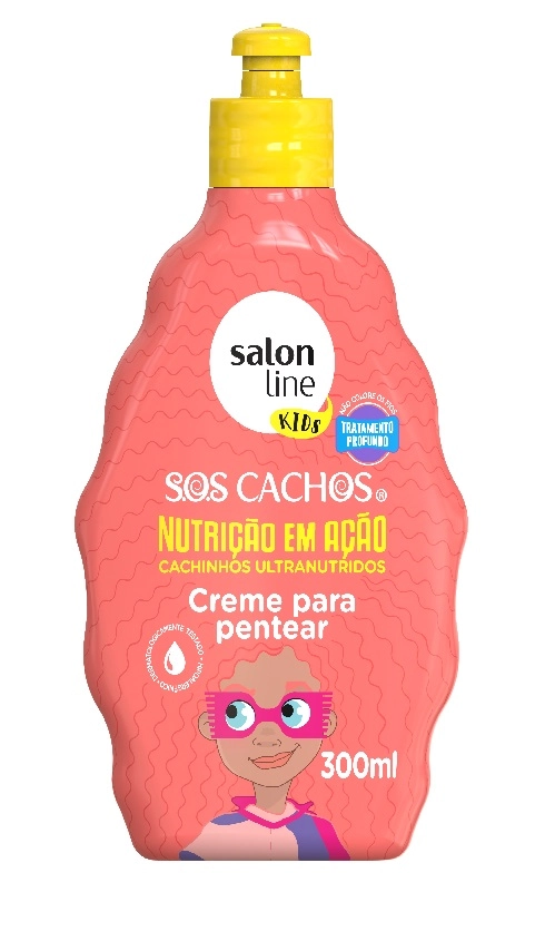 Salon Line Sos Cr Pentear 300ml Kids Nutricao Em Acao