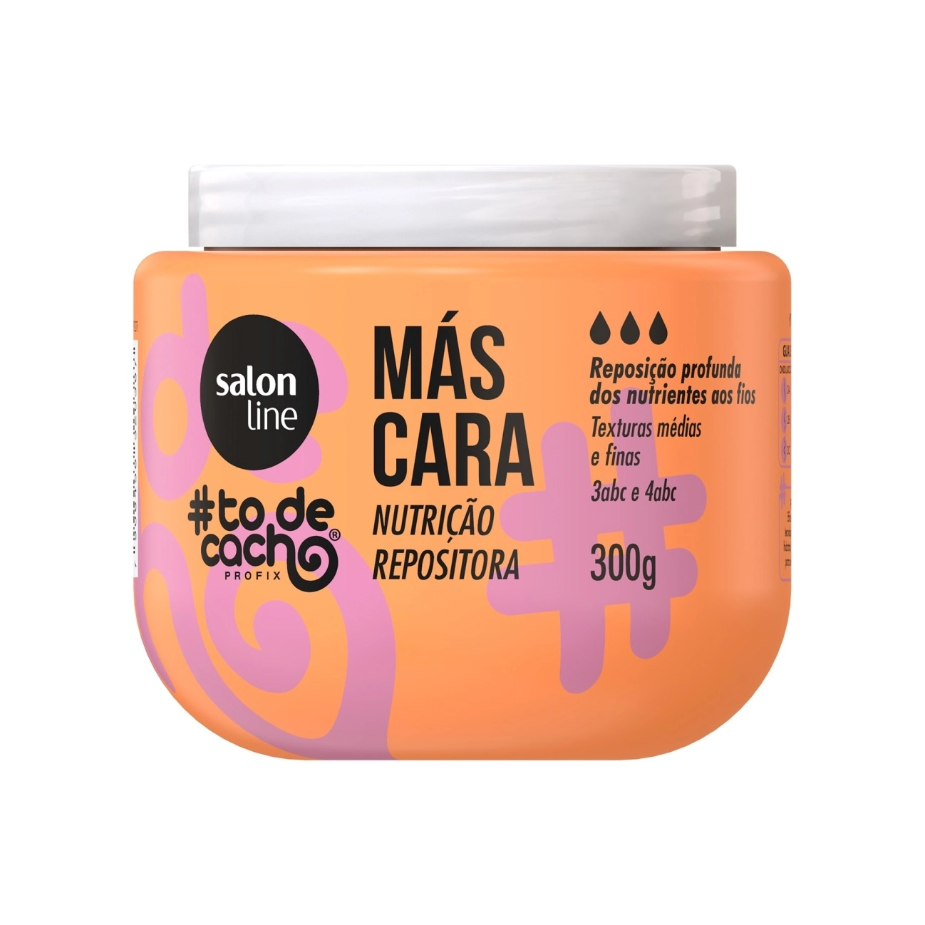 Masc Cap S Line Todecacho 300gr Condicionante Nutricacao Repositora