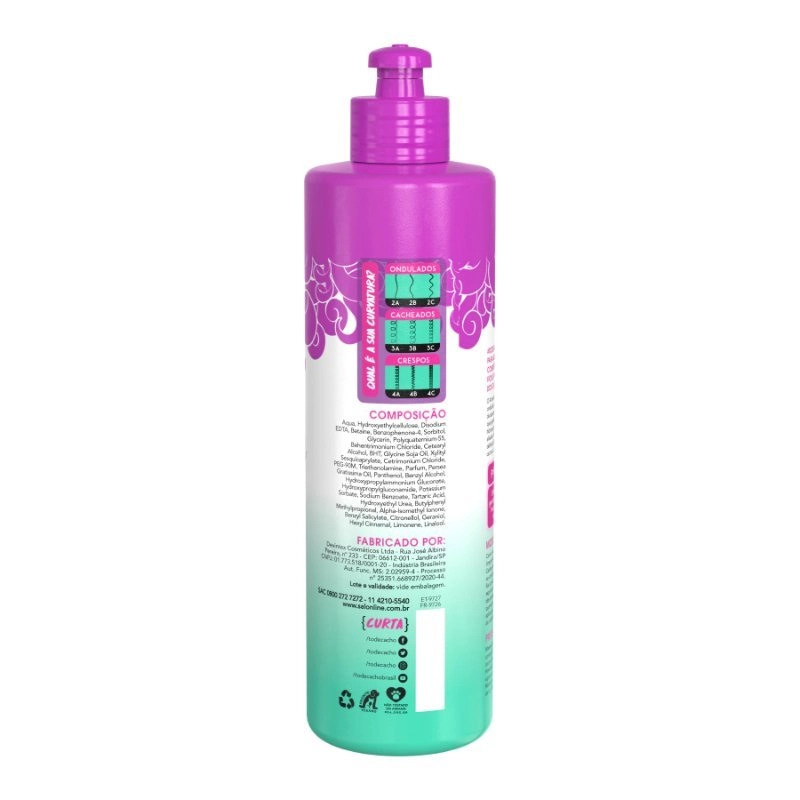 Ativ Cachos S Line Todecacho 300ml Condicionador Day After