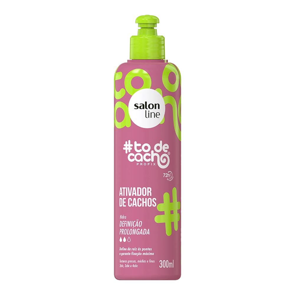 Ativ Cachos S Line Todecacho 300ml Condicionador Hidra Definicao Prolongada
