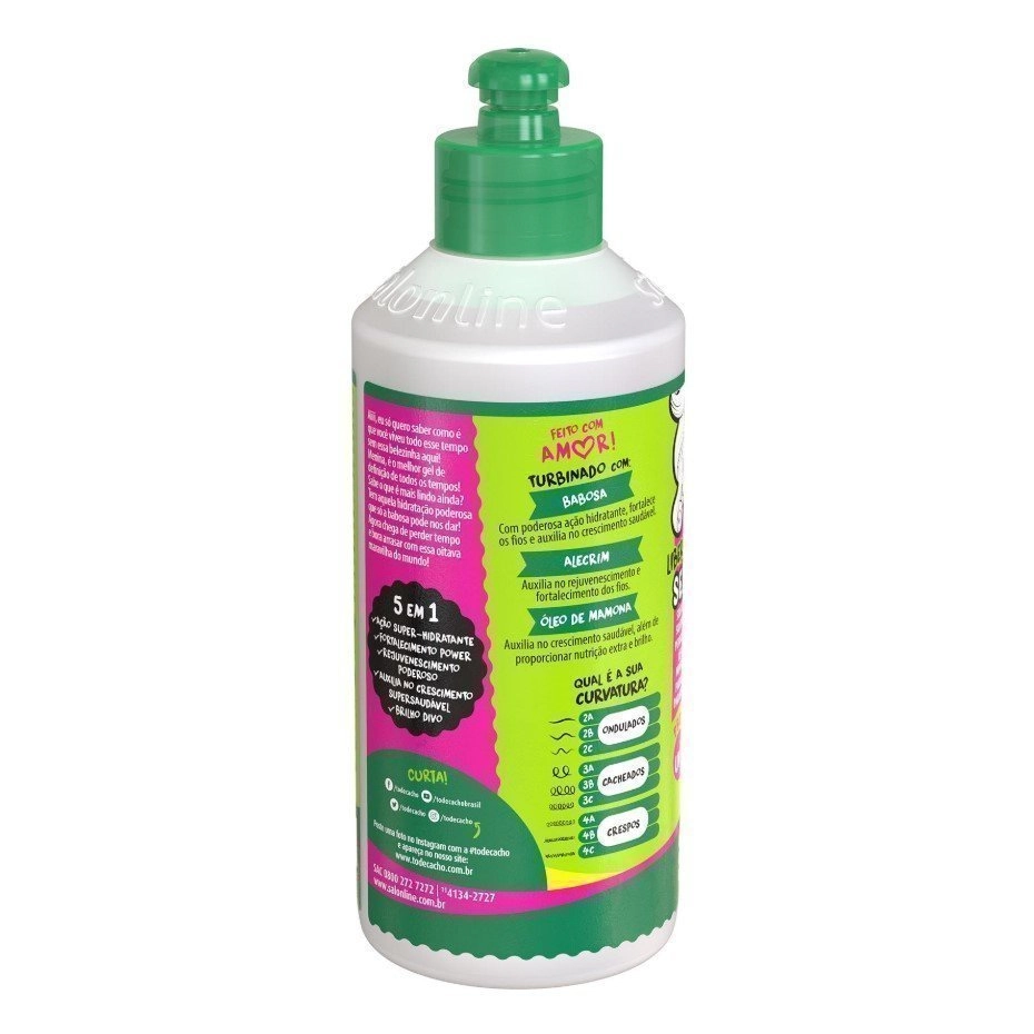 Gel Definicao S Line Todecacho 300gr Babosa
