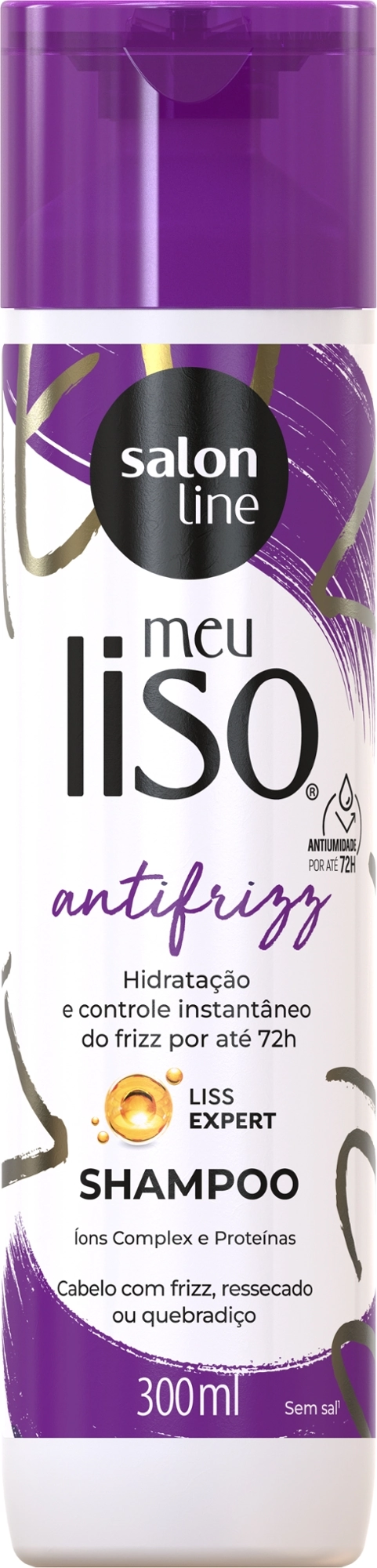 Sh S Line Meu Liso 300ml Antifrizz