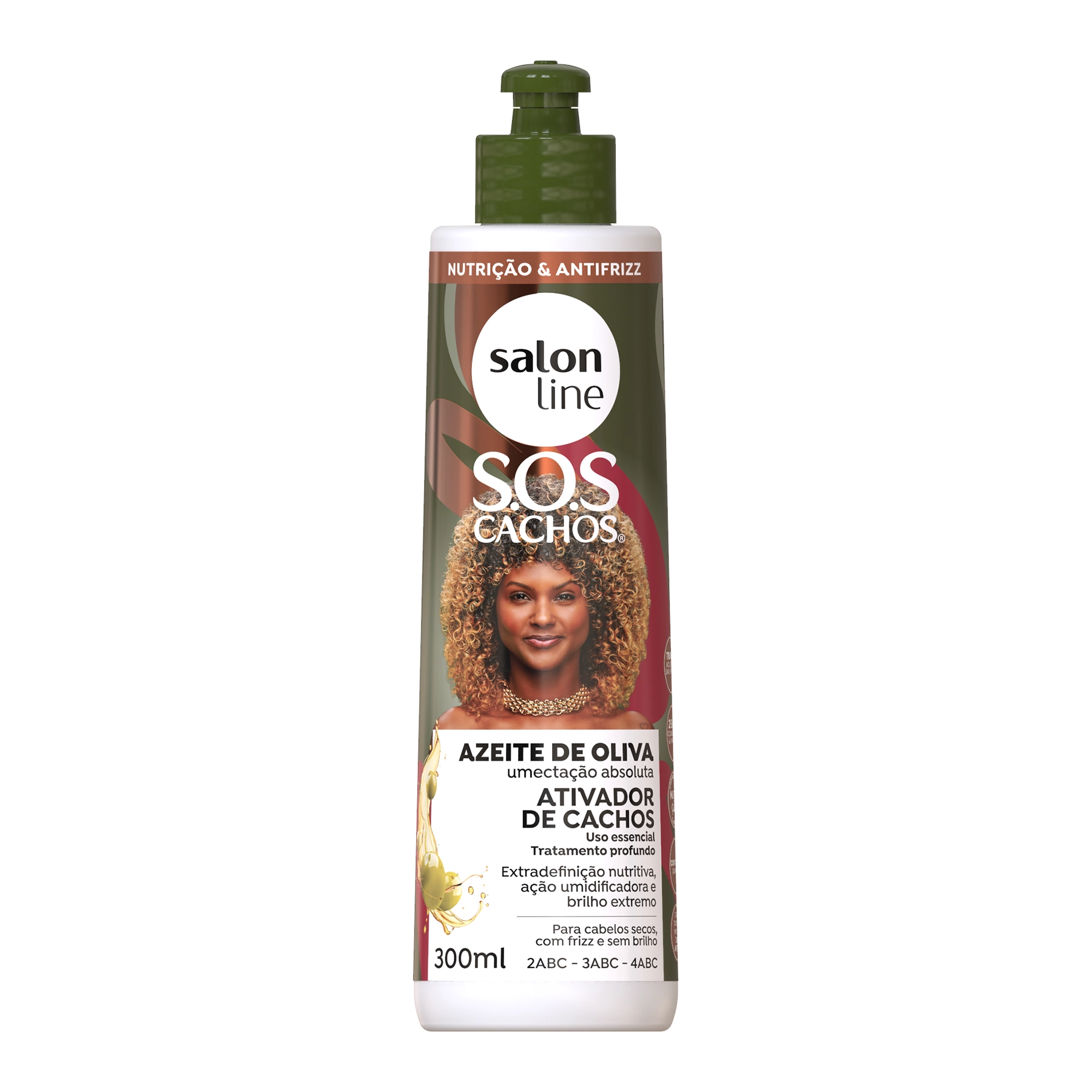 Salon Line Sos Cachos Ativador 300ml Azeite De Oliva