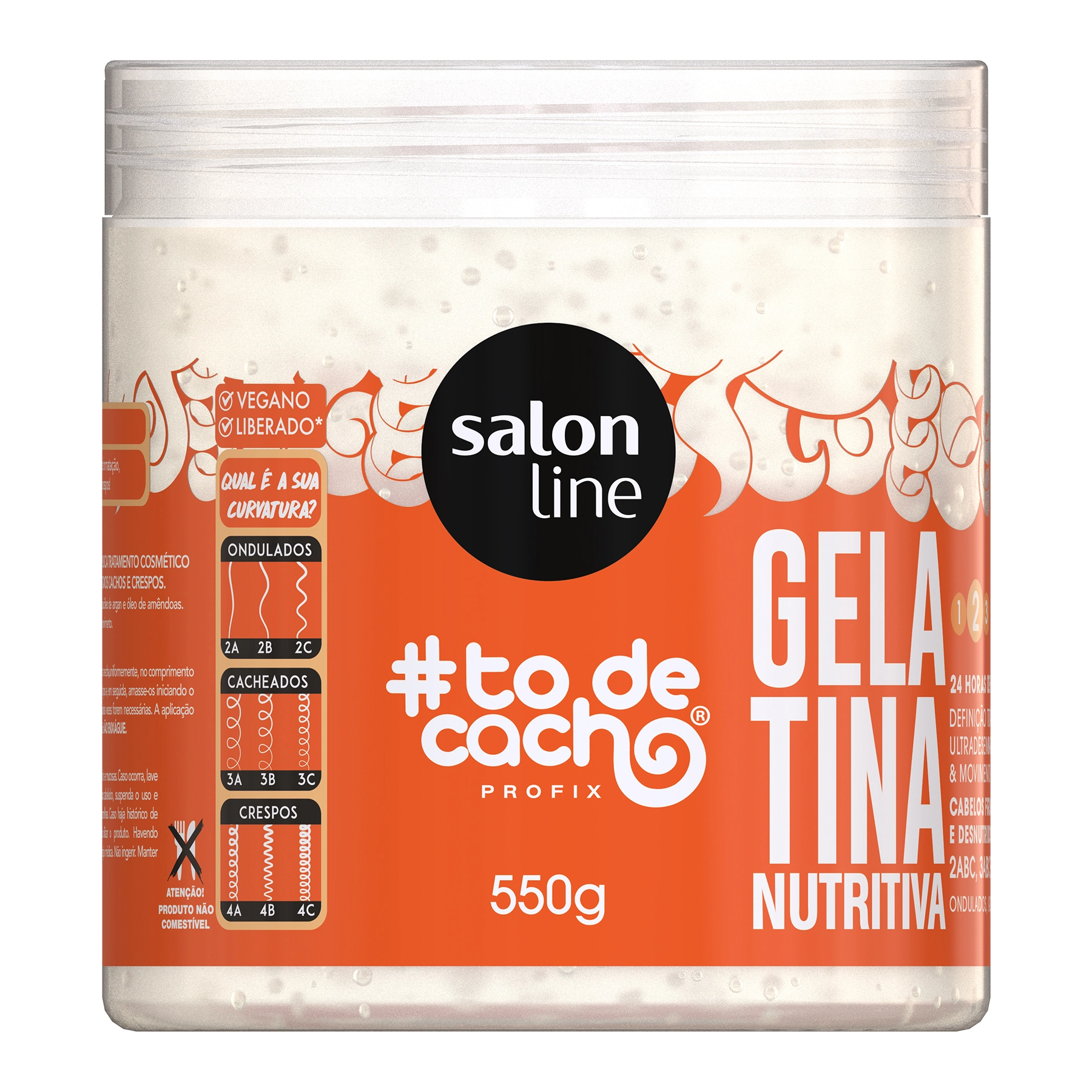 Salon Line Todecacho Gelatina 550g Nutritiva