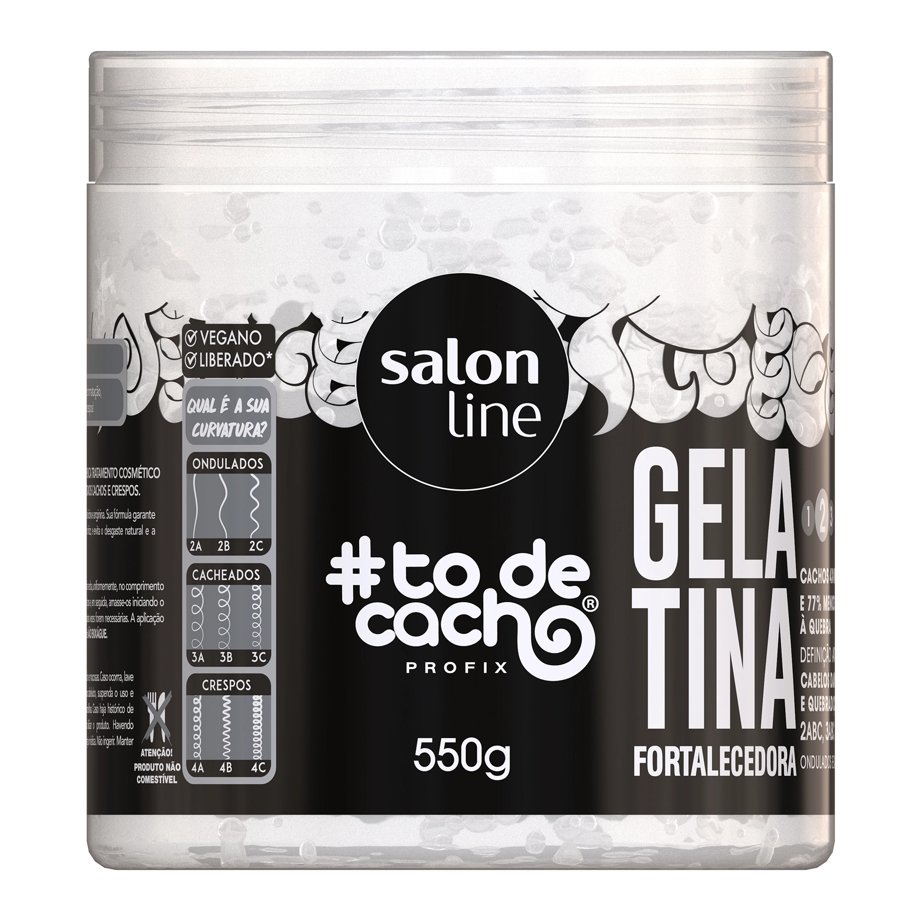Salon Line Todecacho Gelatina 550g Fortalecedora