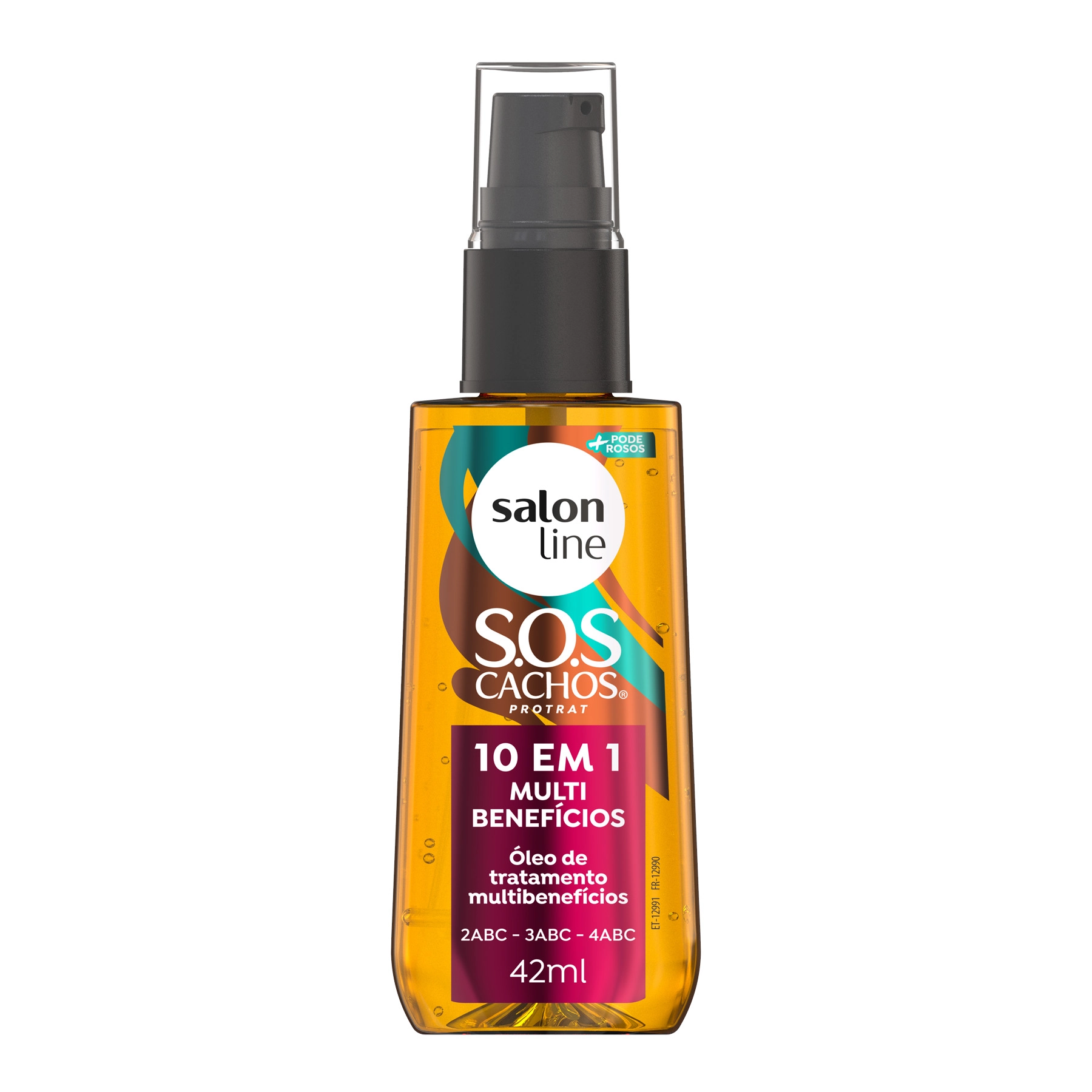 Oleo S Line Sos Cachos 42ml 10 Em 1 Multibeneficios Poderosos