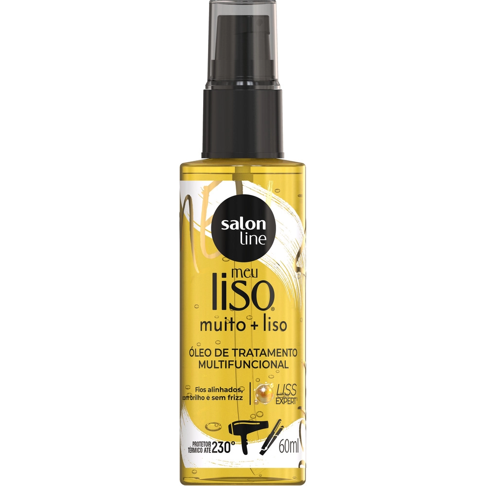 Salon Line Meu Liso Oleo Multifuncional 60ml Muito Liso