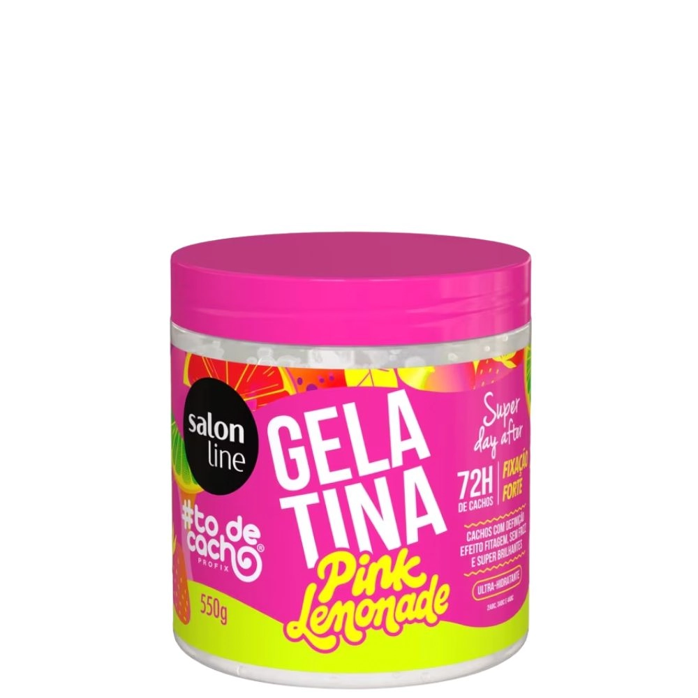 Gelatina Cap S Line Todecacho 550g Pink Lemonade