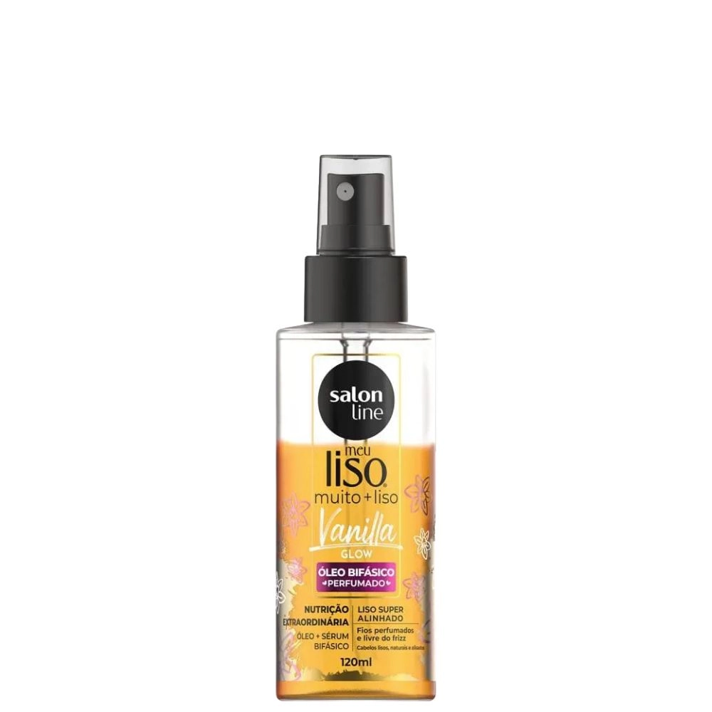 Oleo Cap Bifasico S Line Meu Liso 120ml Vanilla Glow