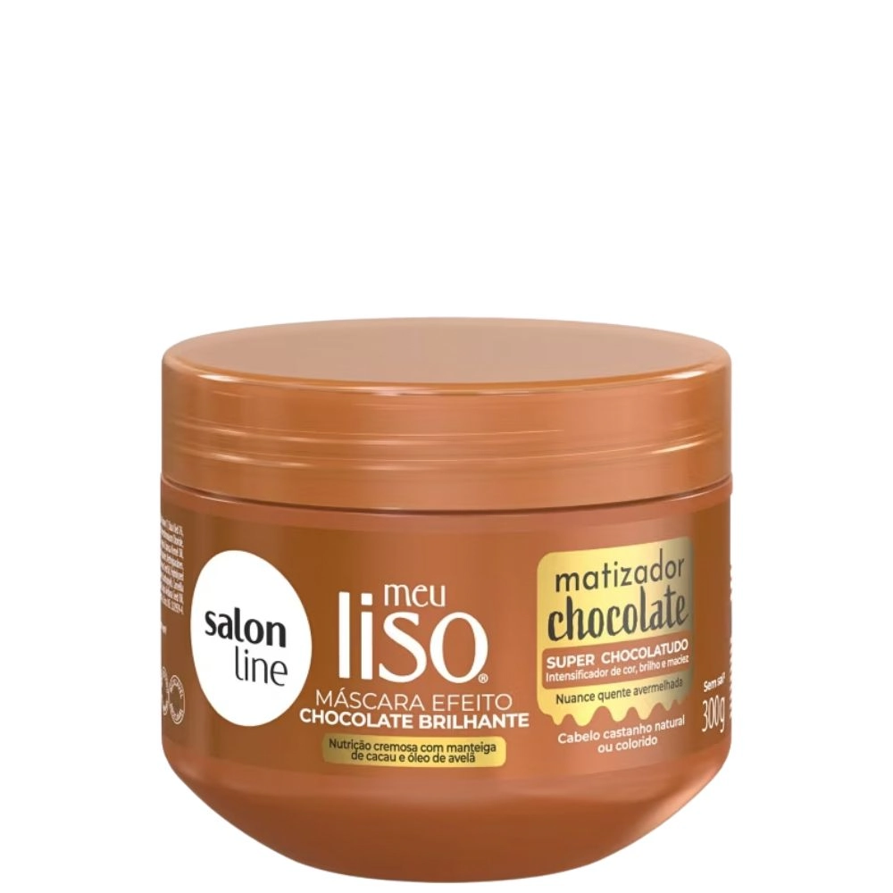 Masc Cap S Line Meu Liso 300g Matiz Chocolate