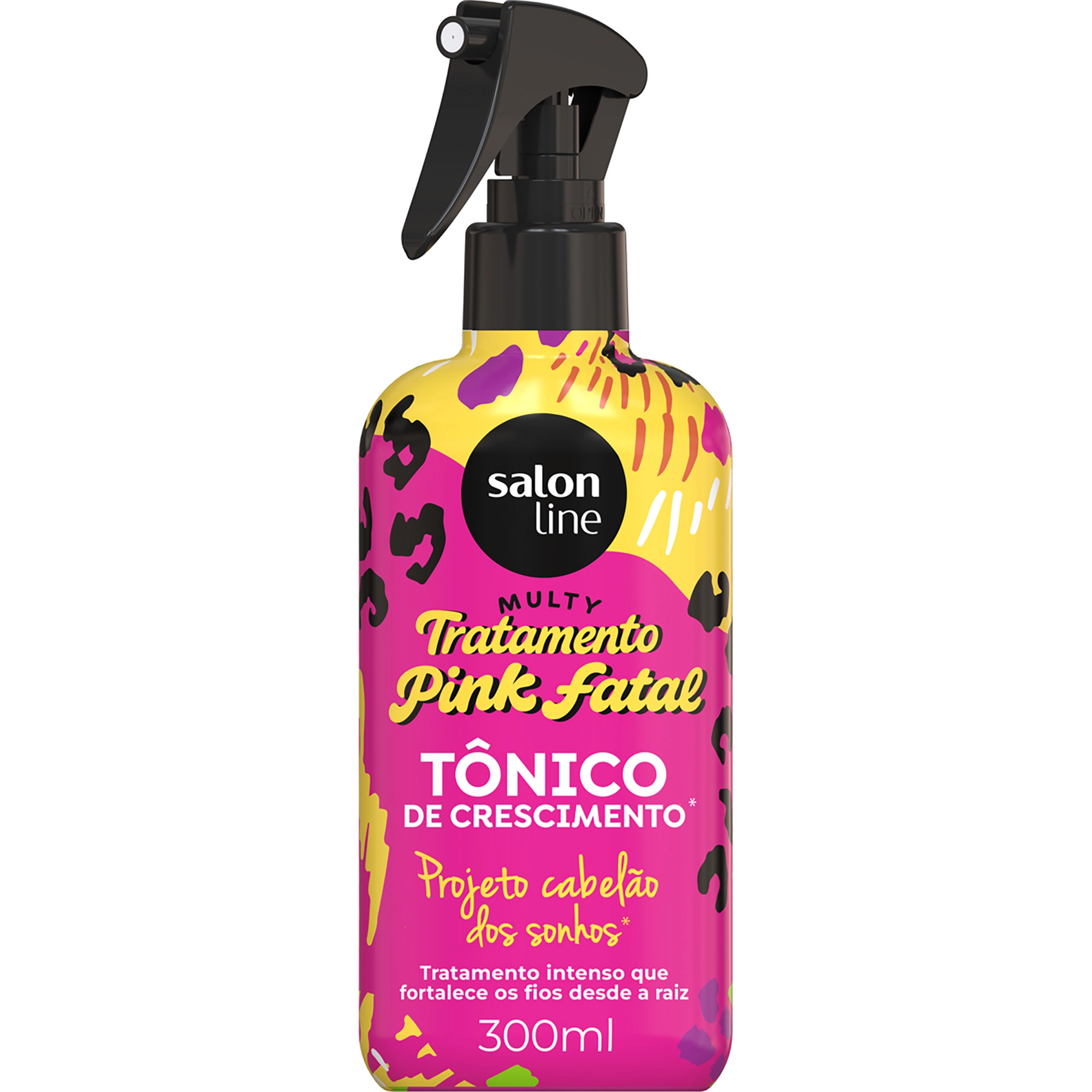Tonico Cap S Line Cachos Dos Sonhos 300ml Multy Pink Fatal