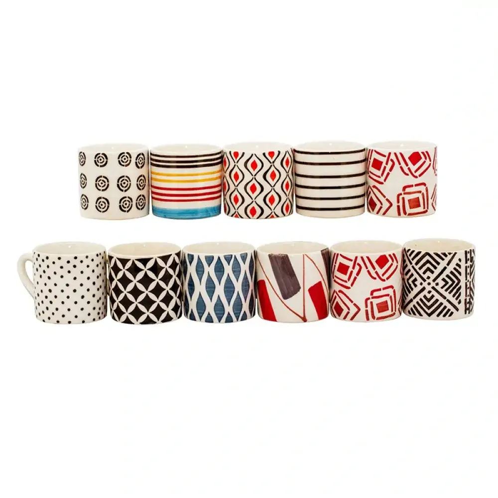 Mini Caneca Ceramica Krish Yangzi 90ml
