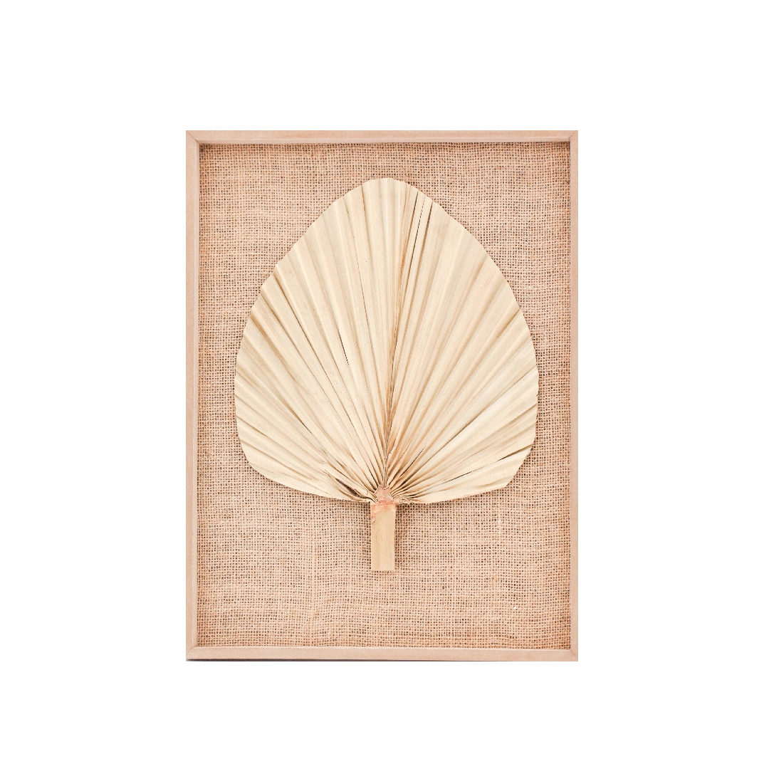 Quadro Moldura Folha Desidratada 30cm 26692 Tuut