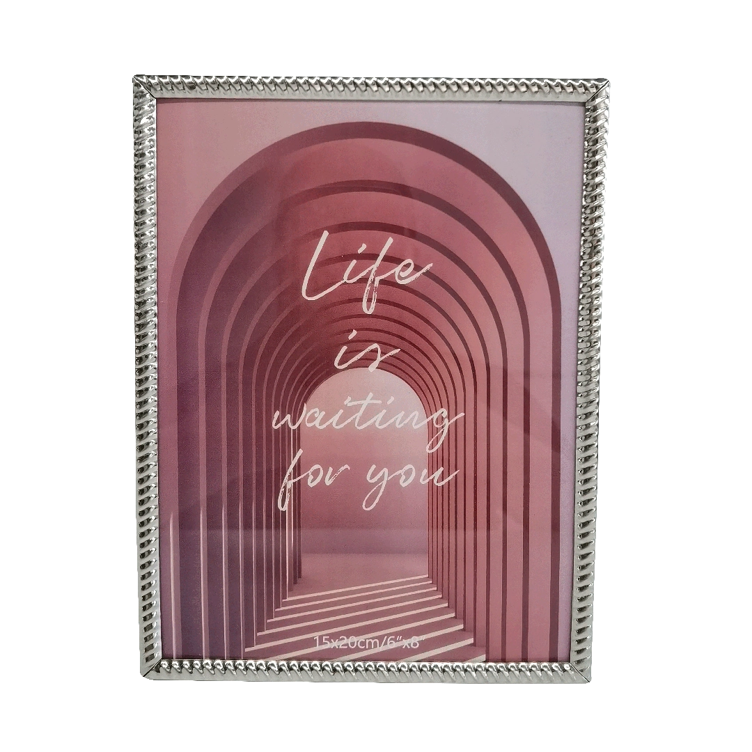 Porta Retrato Metal Chain Ii 15x20cm 26827 Tuut