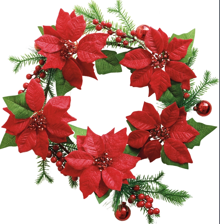 Guirlanda Decor Bpapag Bolas 45cm Verm 28995 Yangzi